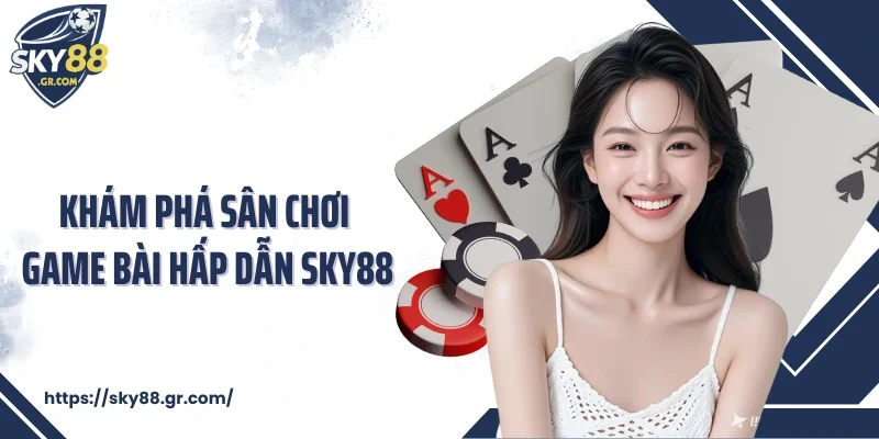 Khám phá sân chơi game bài hấp dẫn Sky88